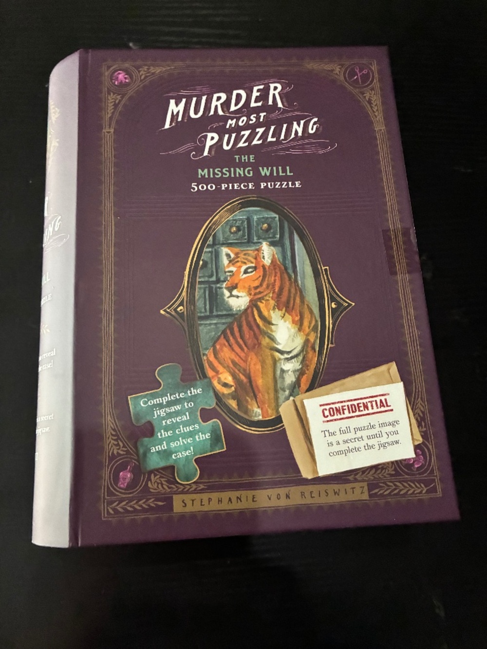 Murder Most Puzzling, the missing will 500 piece puzzle